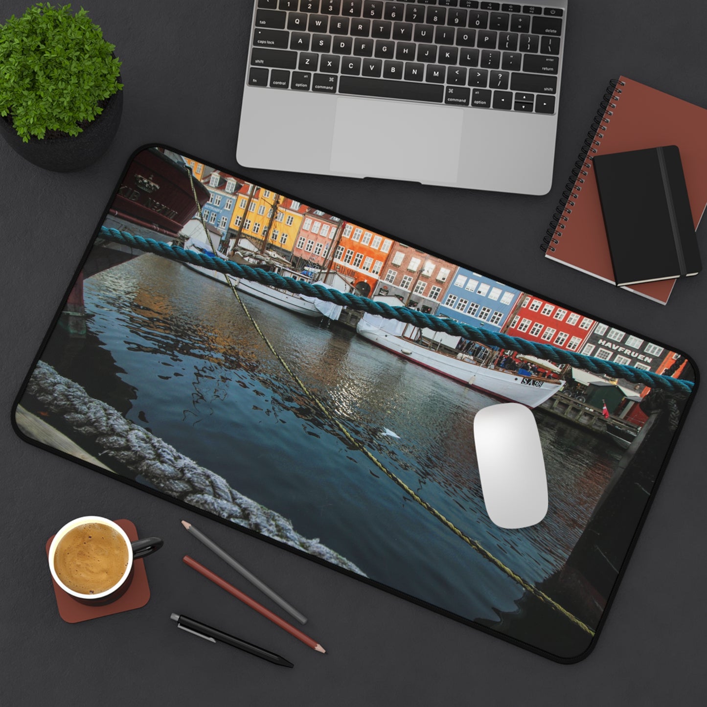 Nyhavn Harbor Desk Mat