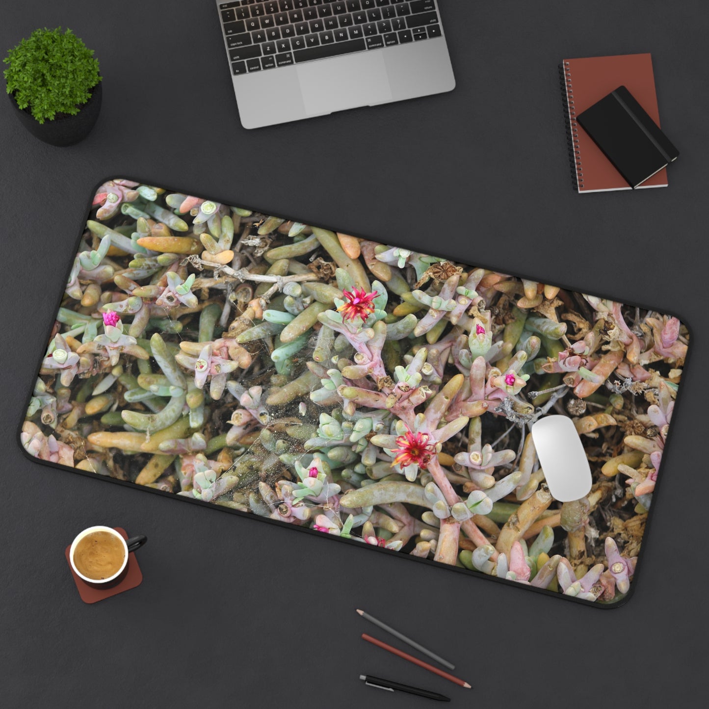 Succulent Symphony Desk Mat