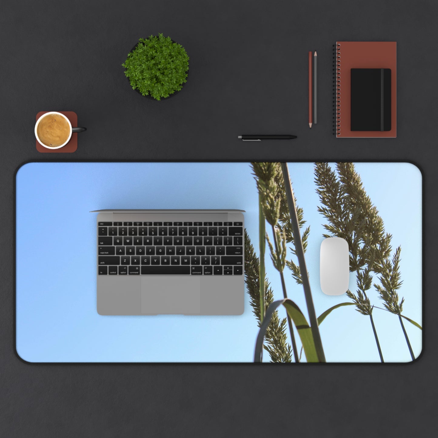 Golden Wheat Desk Mat