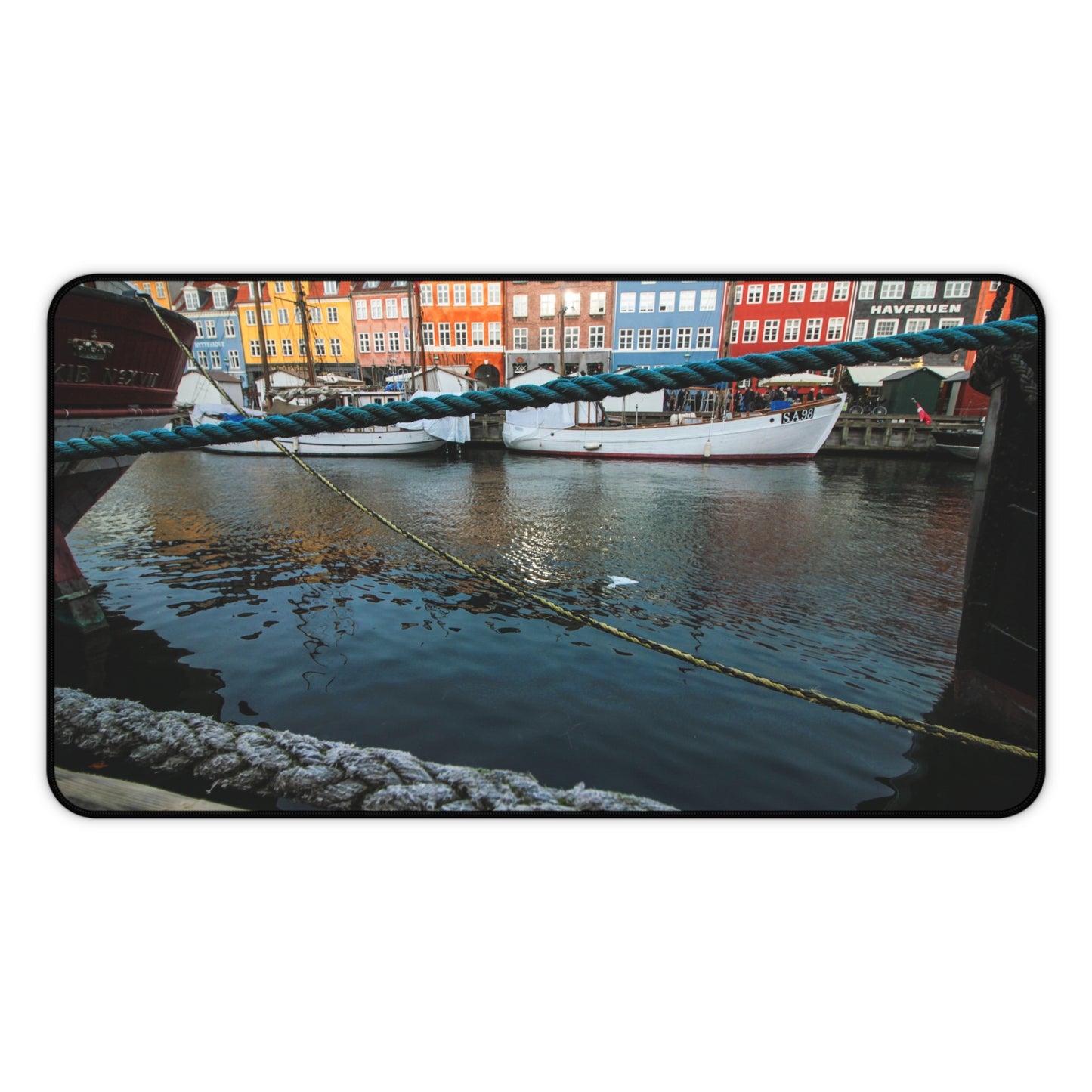 Nyhavn Harbor Desk Mat