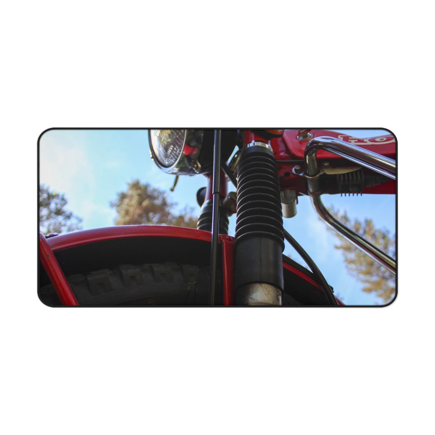 Vintage Motorcyle Desk Mat