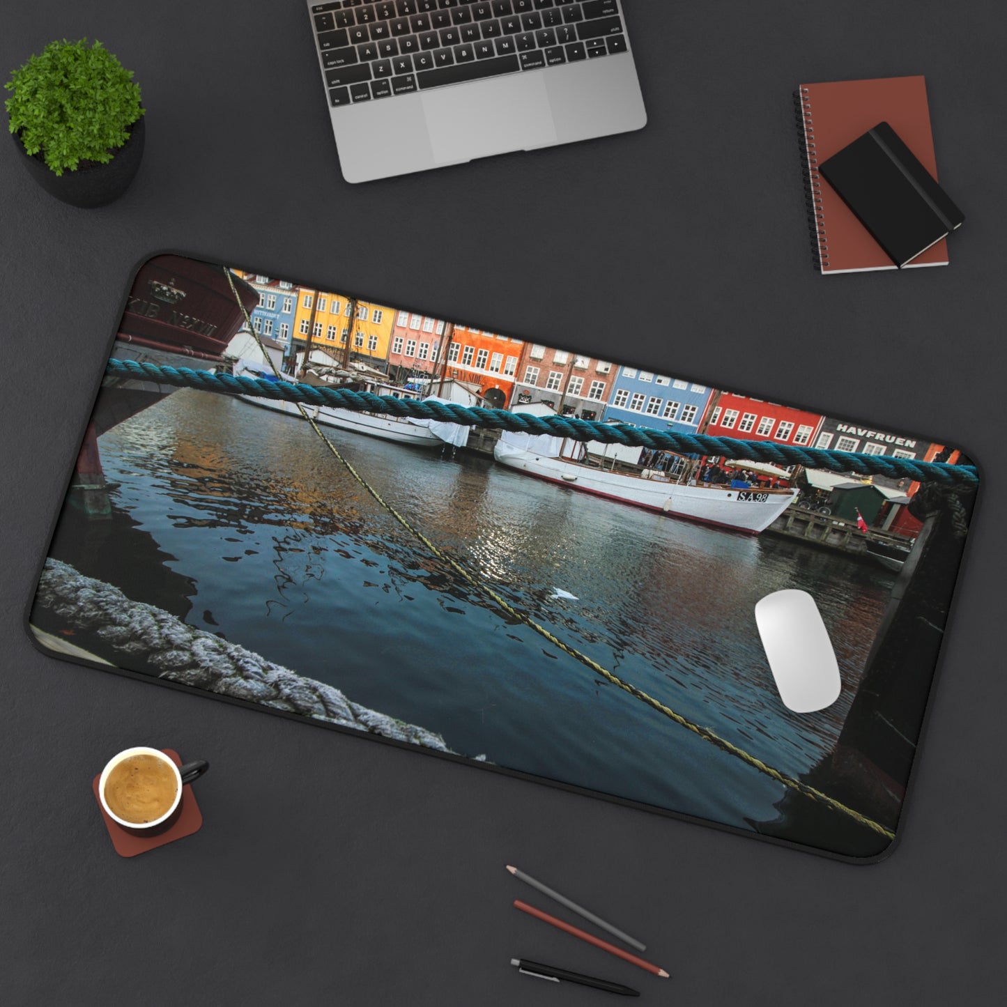 Nyhavn Harbor Desk Mat