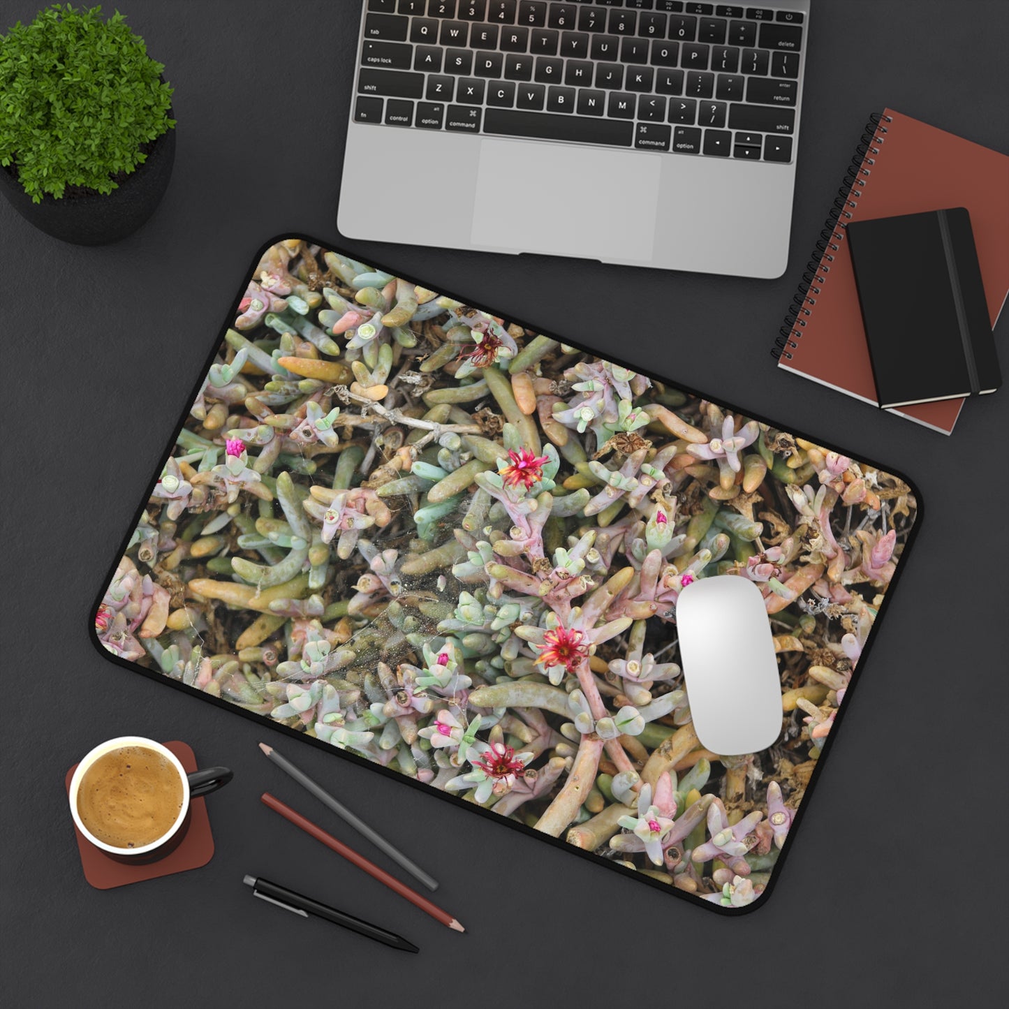 Succulent Symphony Desk Mat