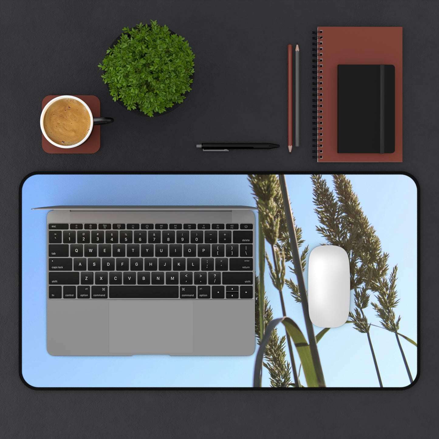 Golden Wheat Desk Mat