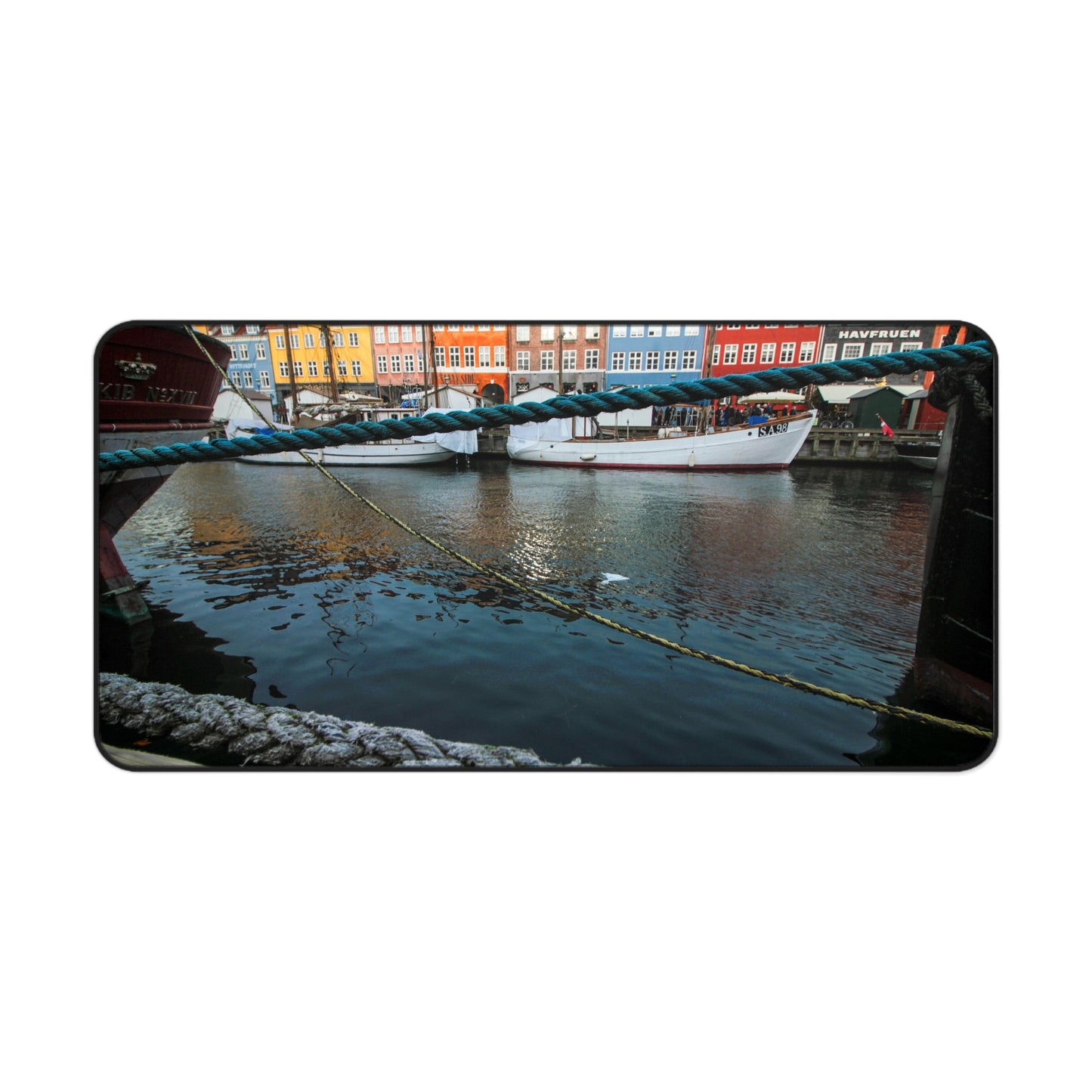 Nyhavn Harbor Desk Mat