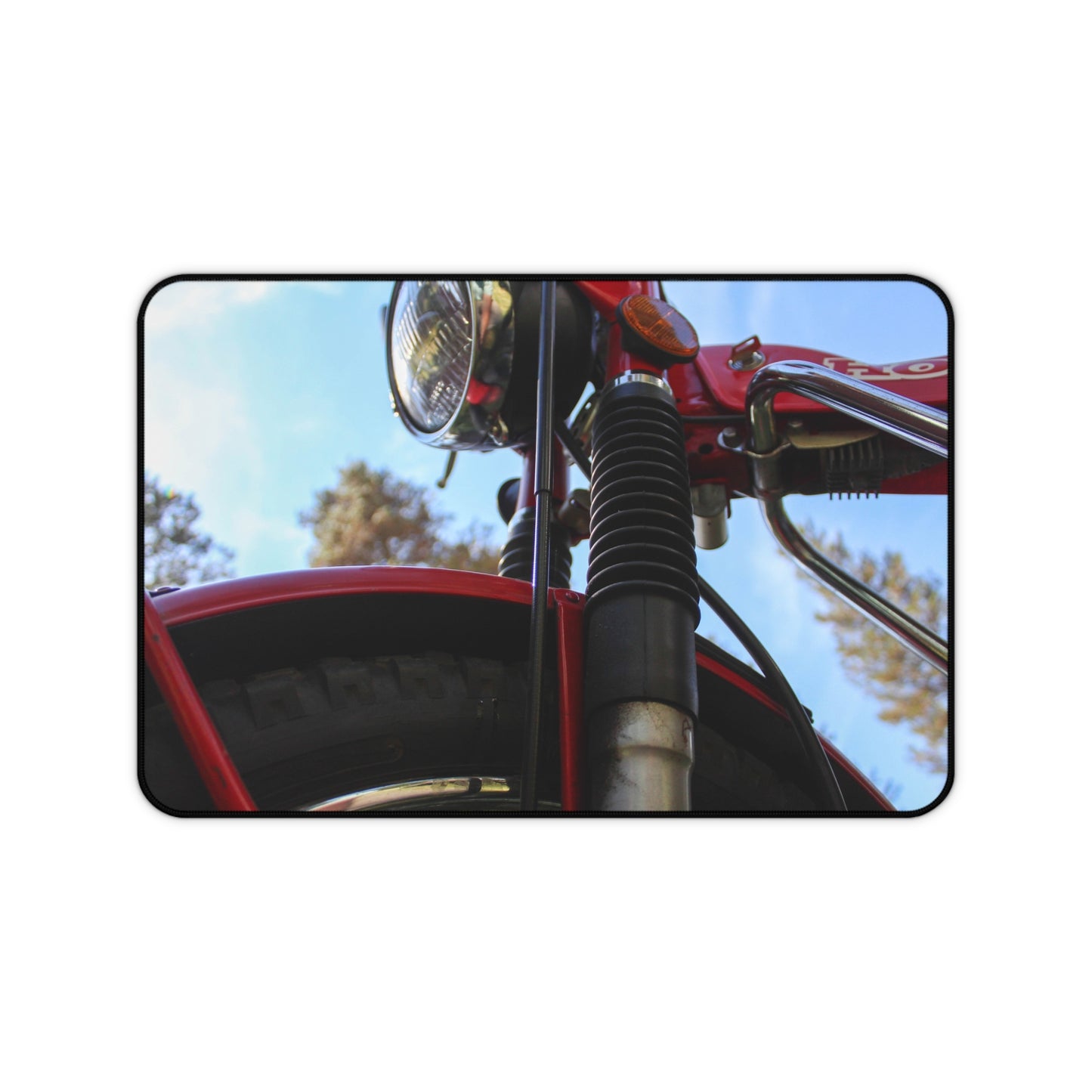 Vintage Motorcyle Desk Mat